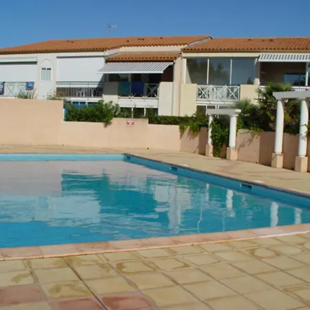Apartmán Charmant T3 En Rez De Jardin Resi A 450m De La Mer + Piscine - Cap D'agde - Ref: Perle 8 Agde